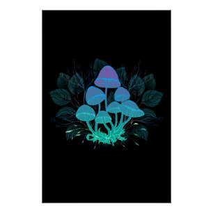 Toadvoorraad in Bushes Perfect Poster