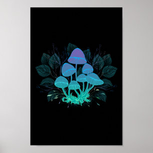 Toadvoorraad in Bushes Poster