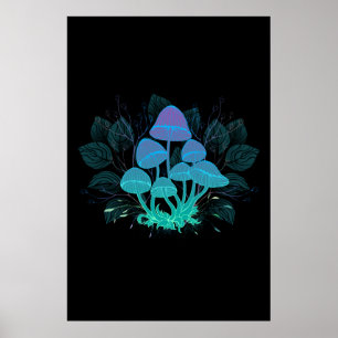Toadvoorraad in Bushes Poster