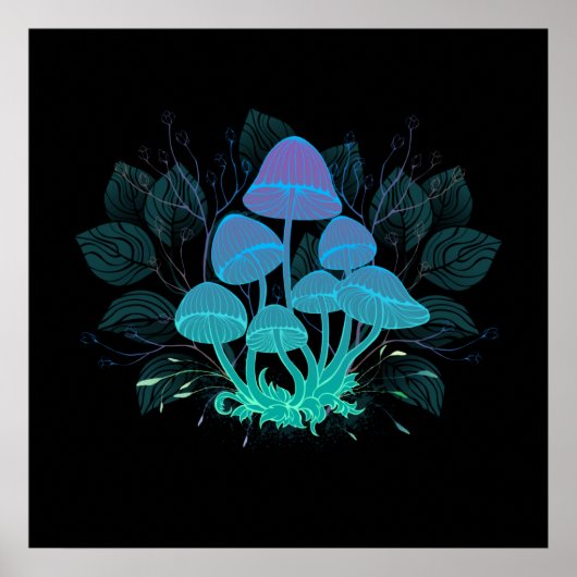 Toadvoorraad in Bushes Poster (Voorkant)