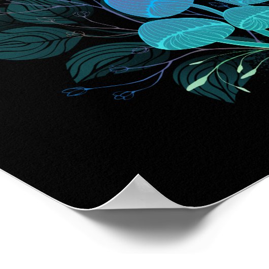 Toadvoorraad in Bushes Poster (Hoek)