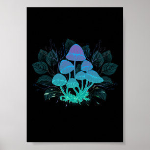 Toadvoorraad in Bushes Poster