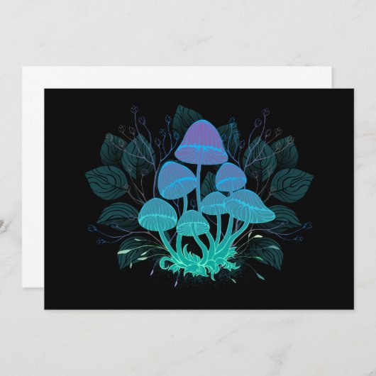 Toadvoorraad in Bushes Programmakaart (Voorkant / Achterkant)