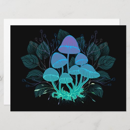 Toadvoorraad in Bushes Programmakaart (Voorkant / Achterkant)