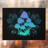 Toadvoorraad in Bushes Raamsticker (Vel 2)