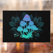 Toadvoorraad in Bushes Raamsticker (Vel 2)