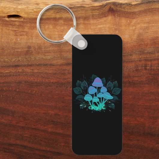 Toadvoorraad in Bushes Sleutelhanger (Voorkant)