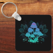 Toadvoorraad in Bushes Sleutelhanger (Voorkant)