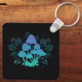 Toadvoorraad in Bushes Sleutelhanger (Achterkant)