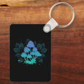 Toadvoorraad in Bushes Sleutelhanger (Achterkant)