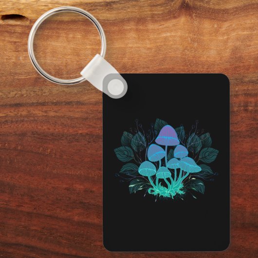 Toadvoorraad in Bushes Sleutelhanger (Voorkant)