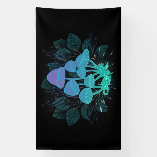 Toadvoorraad in Bushes Spandoek (Verticaal)