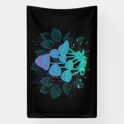 Toadvoorraad in Bushes Spandoek (Verticaal)