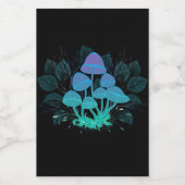 Toadvoorraad in Bushes Voedselcontainer Etiket (Enkel label)