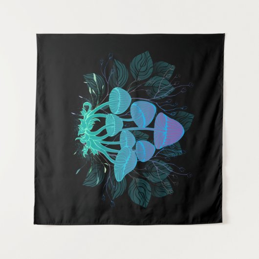 Toadvoorraad in Bushes Wandkleed (Voorkant (horizontaal))