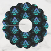 Toadvoorraad in Bushes Wijnglaslabel (Voorkant)