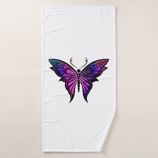 Toalha de Banho (Bath Towel) Borboleta Mística Badhanddoek (Badhanddoek)