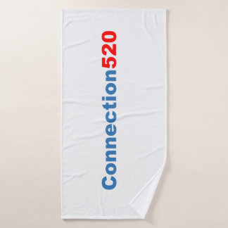 Toalha de banho branca badhanddoek