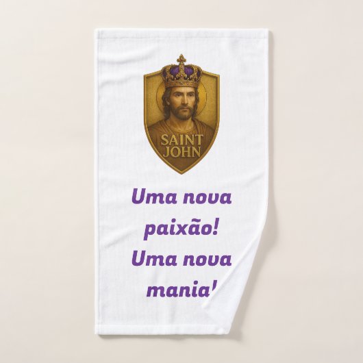 Toalha de Mão Saint John FC. Handdoek (Handdoek)