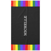 Toalha de Mesa Orgulho Gay Rainbow Personalizado Tafelkleed (Voorkant)