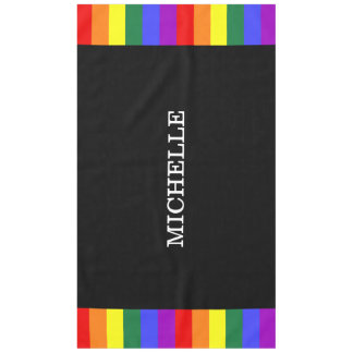 Toalha de Mesa Orgulho Gay Rainbow Personalizado Tafelkleed
