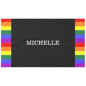 Toalha de Mesa Orgulho Gay Rainbow Personalizado Tafelkleed (Voorkant (Horizontaal))