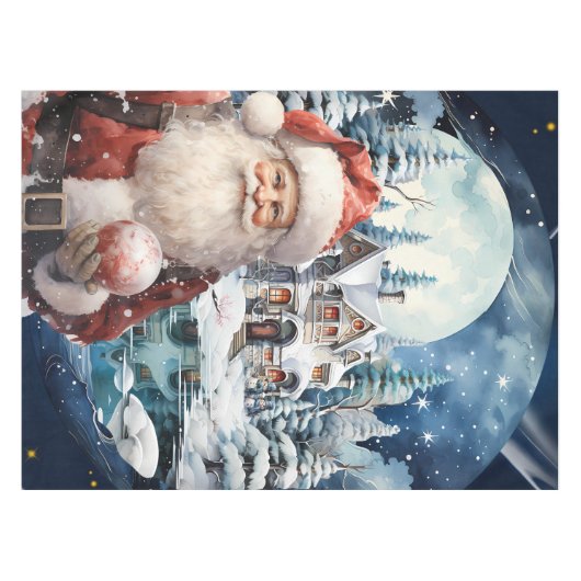 Toalha de Mesa (Tablecloth) Noite do Papai Noel Tafelkleed (Voorkant (Horizontaal))