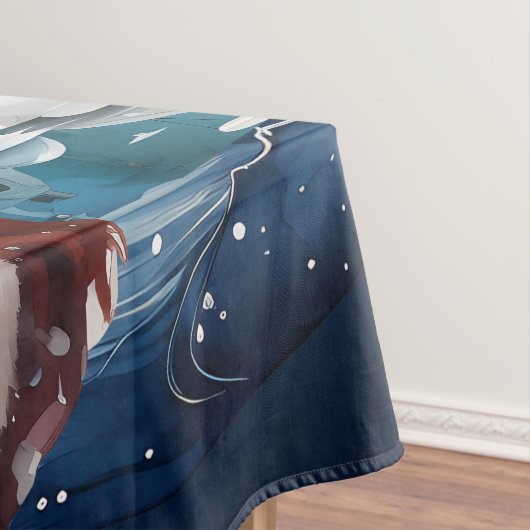 Toalha de Mesa (Tablecloth) Noite do Papai Noel Tafelkleed (Voorbeeld)