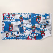 Toalha de praia da Alternativa Real Strandlaken (Voorkant)