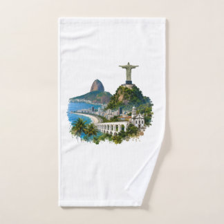 Toalha Rio de Janeiro Handdoek