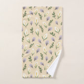 Toalla de baño flor de agua y lavanda bad handdoek (Handdoek)