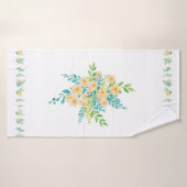 Toalla de baño "Flores del campo" Badhanddoek (Badhanddoek)