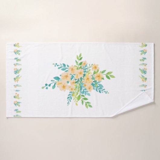 Toalla de baño "Flores del campo" Badhanddoek (Badhanddoek)