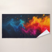 Toalla de fuego multicolor badhanddoek (Badhanddoek)