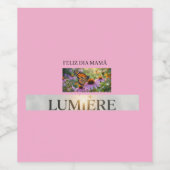 TOALLA DE GOLF   WIJN ETIKET (Enkel label)