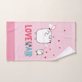 Toalla de mano Mostropi│Love is in the air Handdoek (Handdoek)
