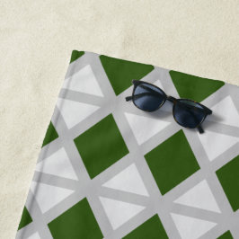 Toalla de playa con inicial strandlaken
