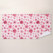 toalla flores badhanddoek (Badhanddoek)