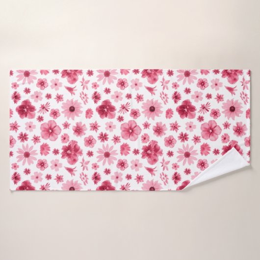 toalla flores badhanddoek (Badhanddoek)