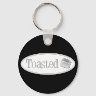 TOASSA Retro Toaster - Licht grijs Sleutelhanger