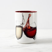 **** TOASSERINGSWIJN**** TWEEKLEURIGE KOFFIEMOK (Center)