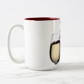 **** TOASSERINGSWIJN**** TWEEKLEURIGE KOFFIEMOK (Links)