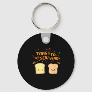 Toast Aan Nieuw Jaar Grappig En  Sleutelhanger