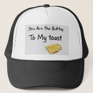Toast Bread Love Words Trucker Pet
