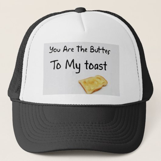 Toast Bread Love Words Trucker Pet (Voorkant)