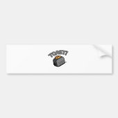 Toast! Bumpersticker (Voorkant)