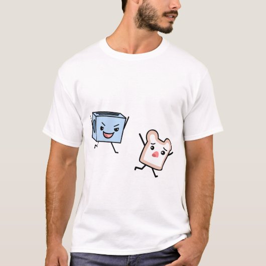 Toast Chase T-shirt (Voorkant)