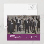  toast Club Salud Health Briefkaarten (Voorkant / Achterkant)