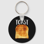 Toast Costume Halloween Funny Bread Lover Christma Sleutelhanger (Voorkant)