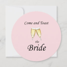 Toast de Bride Bachelorette Party Kaart